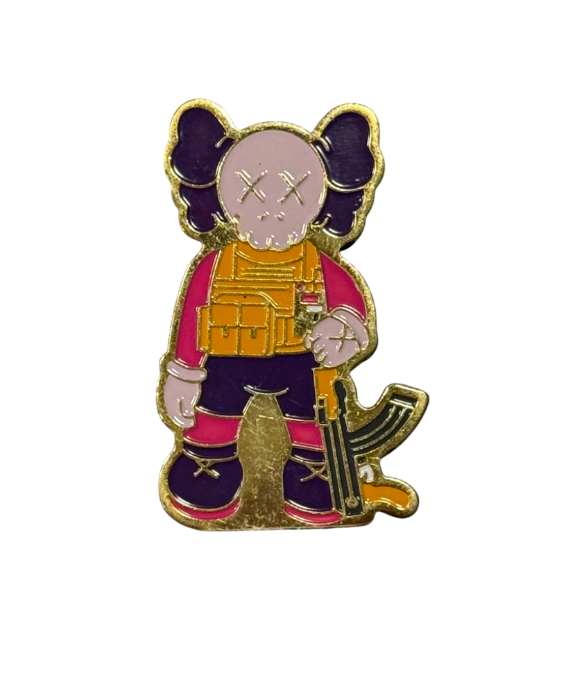 Kaws Shooter Pin