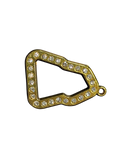 Gold New Era Logo Frame
