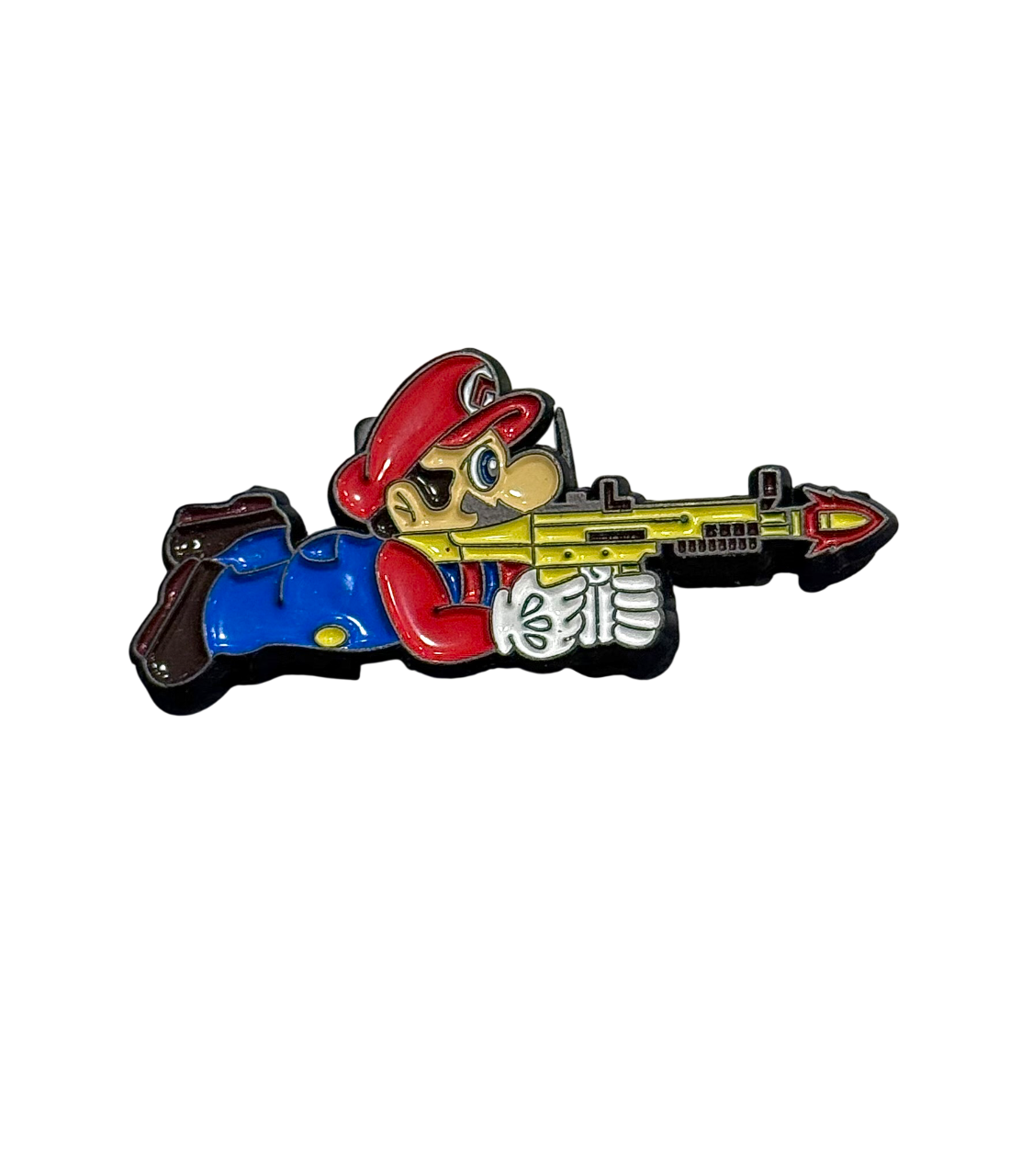 Mario Shooter Pin