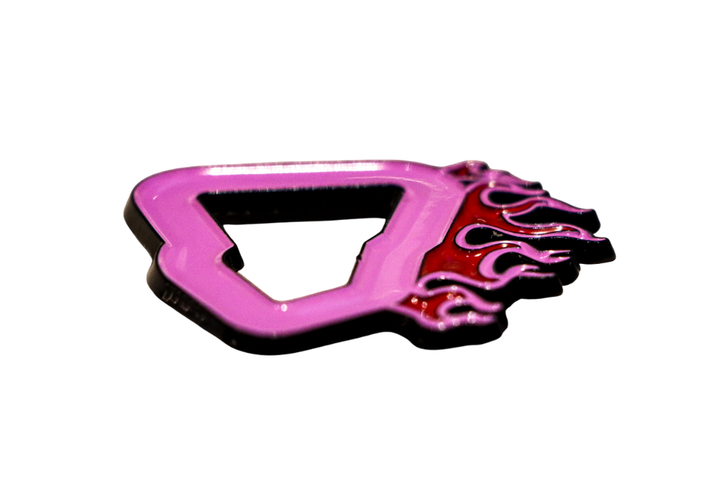 Premium New Era Logo Frame Accessory - La Flame Bazooka Hat Jewel