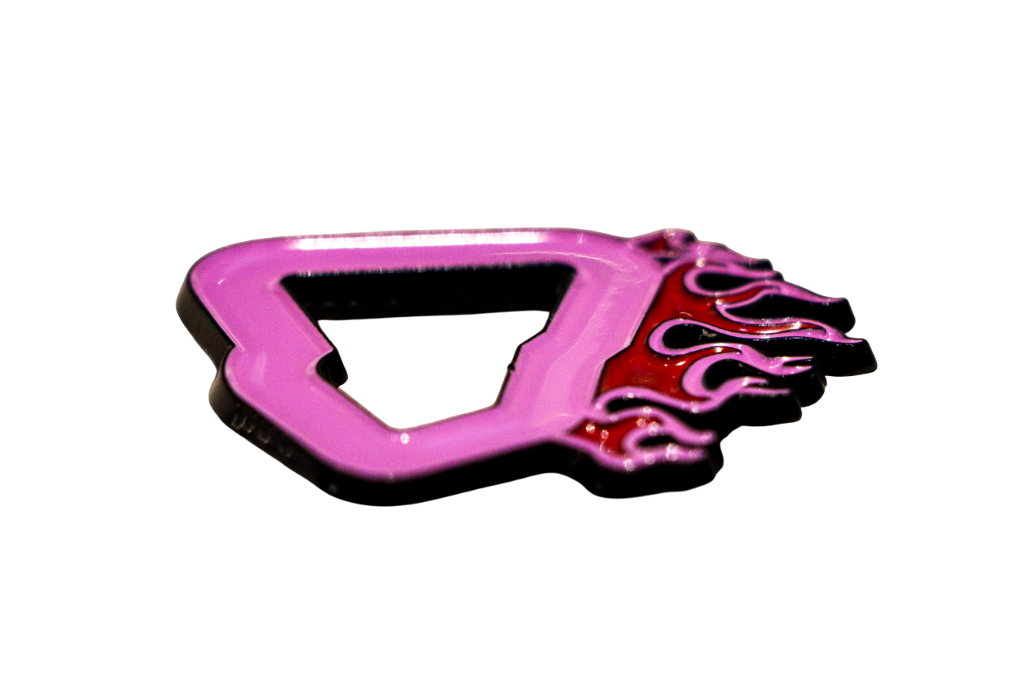 Premium New Era Logo Frame Accessory - La Flame Bazooka Hat Jewel